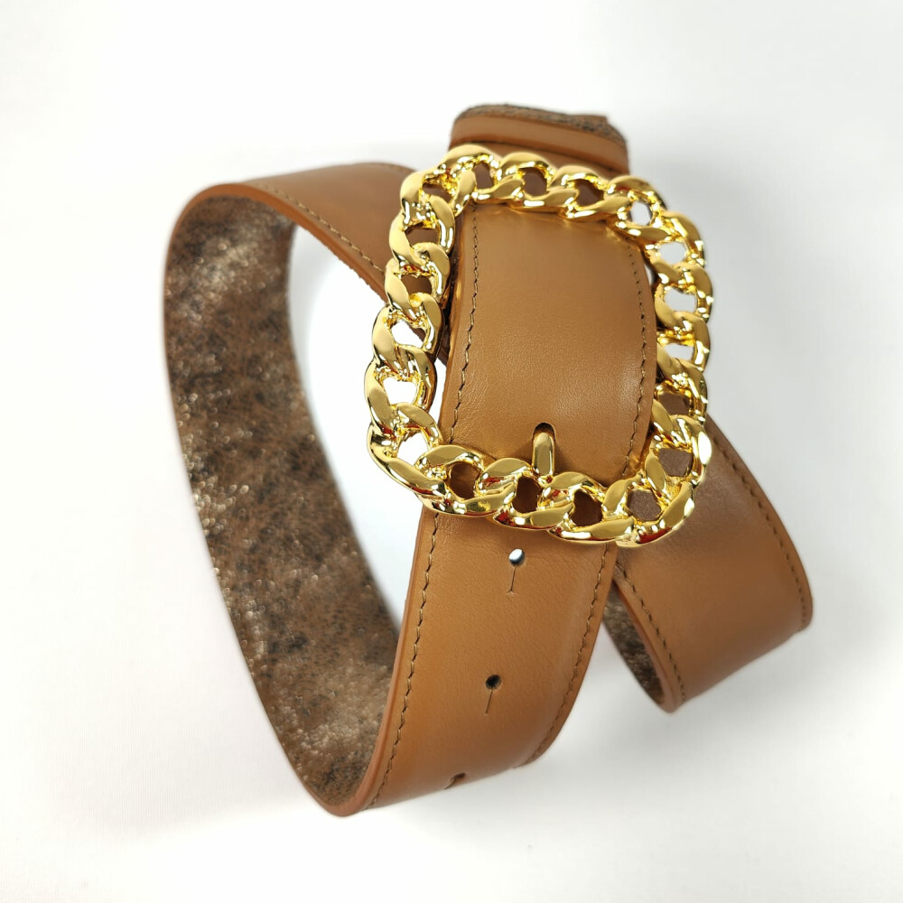 Boucle Dinan doré brillant
